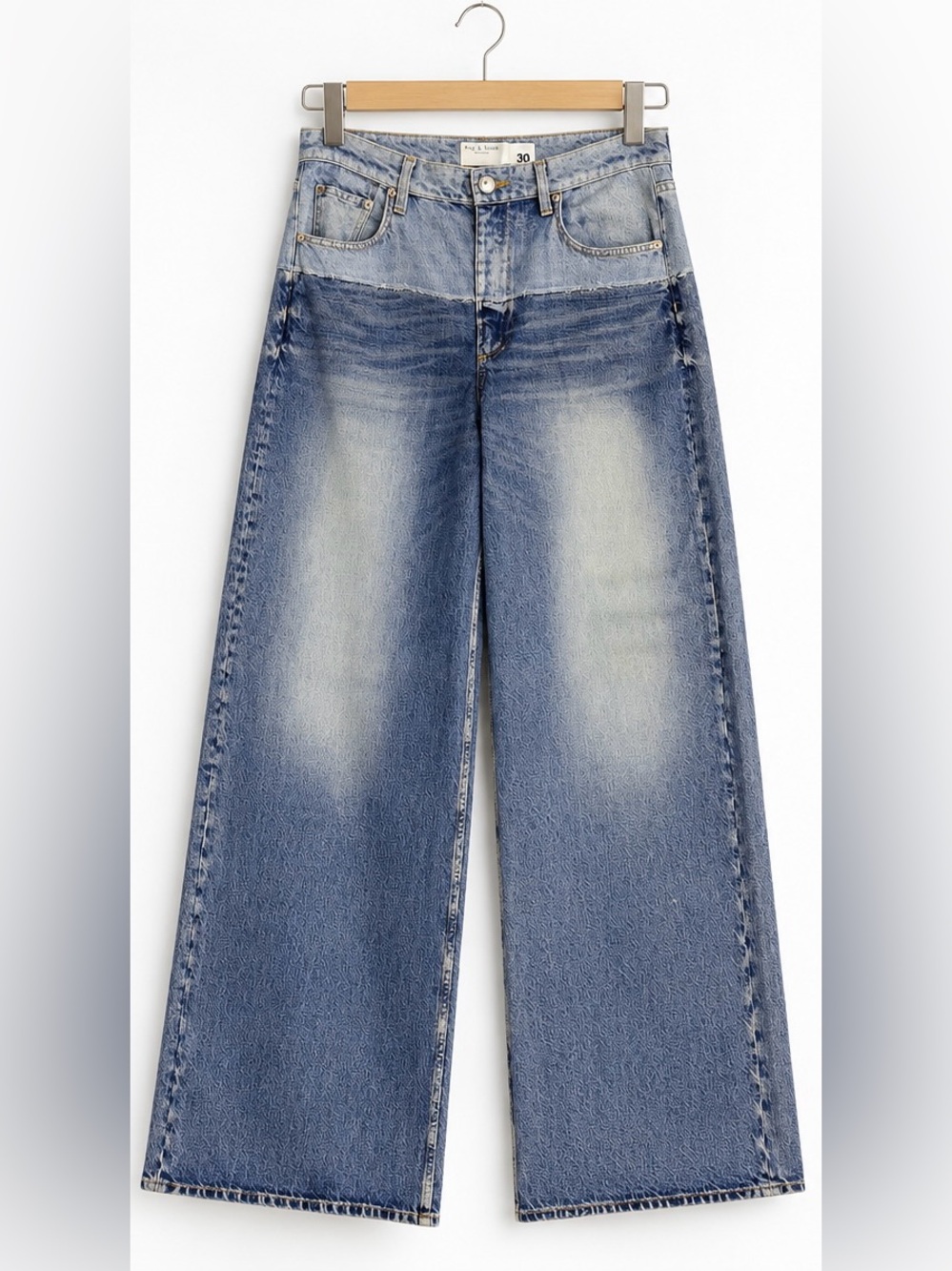 Rag & Bone Miramar Sofie Wide Leg Jeans – Size 30 – NWT - Picture 4 of 11